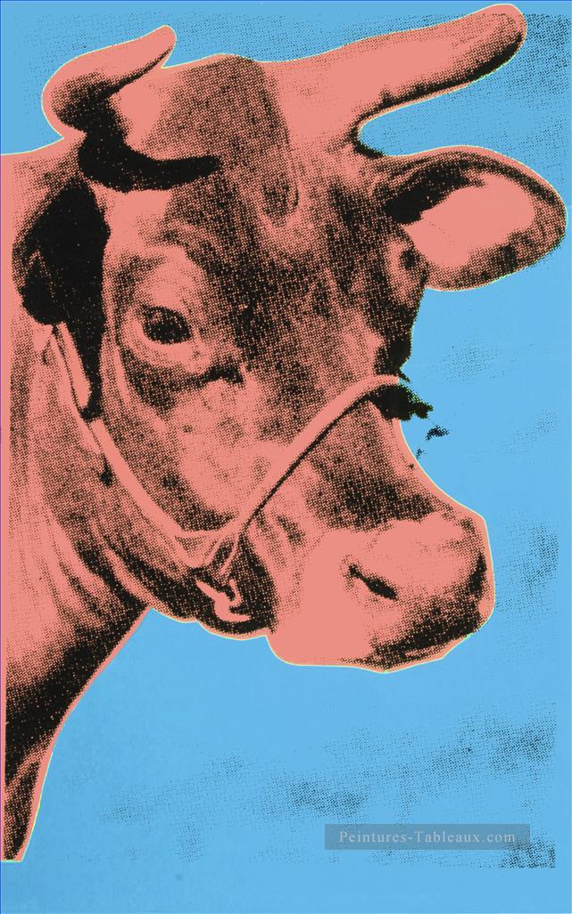 Cow 6 Andy Warhol Oil Paintings